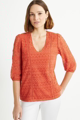 T-shirt - Terracotta