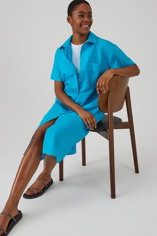 Robe - Bleu turquoise