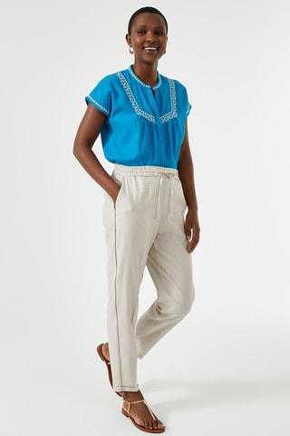 Blouse - Bleu bahamas