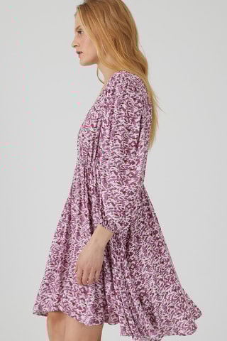 Robe - Rose et blanc