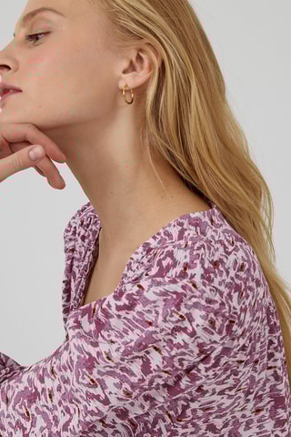 Robe - Rose et blanc