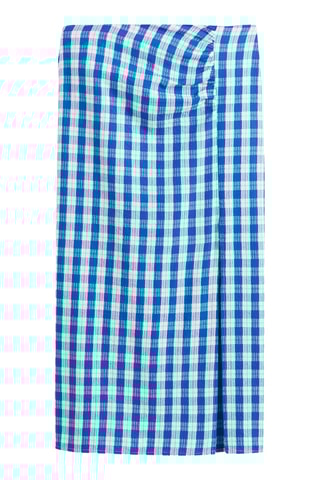 Jupe - Bleu et blanc à carreaux