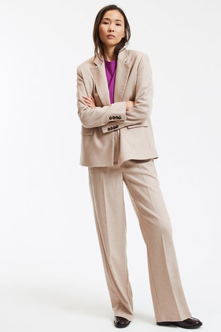 Pantalon - Beige chiné