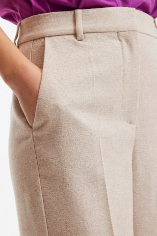 Pantalon - Beige chiné