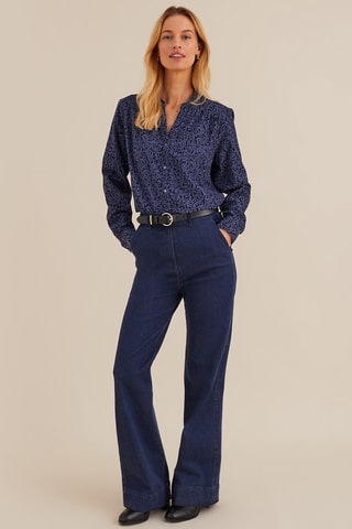 Blouse - Bleu foncé