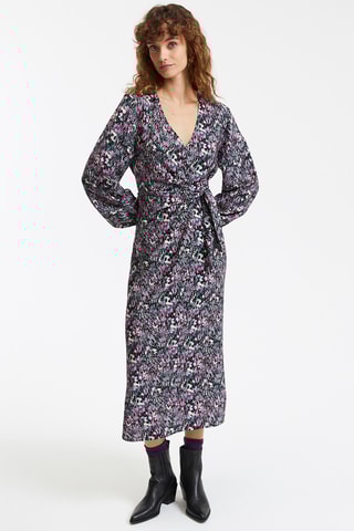 Robe - Noir et rose
