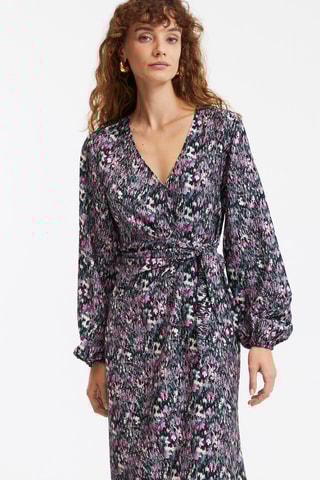 Robe - Noir et rose