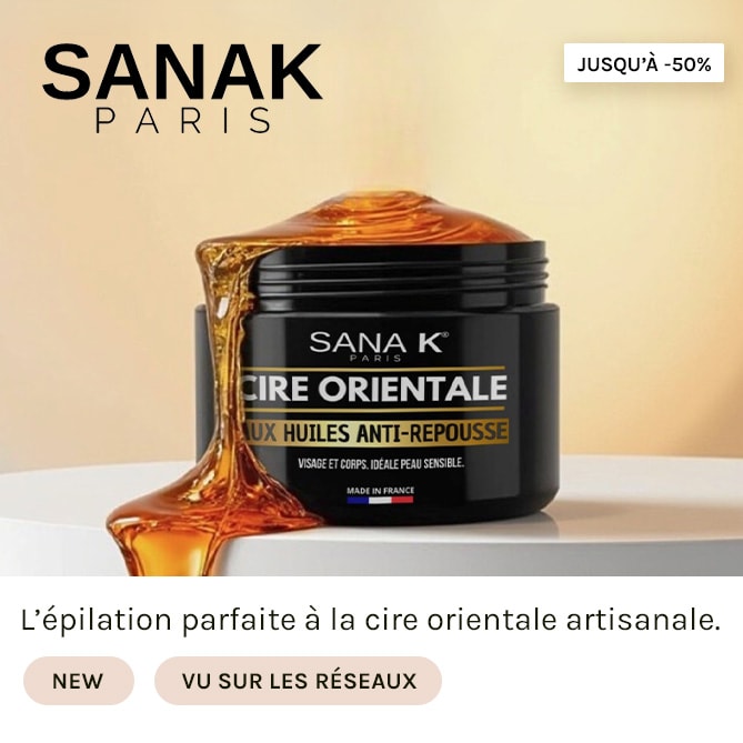 BEAUTY DEAL - SANA K PARIS en vente privilège sur BEAUTÉ PRIVÉE