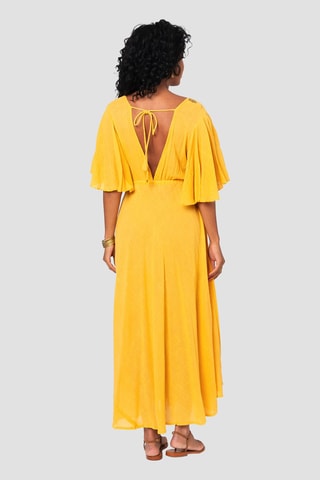 Robe longue - Jaune
