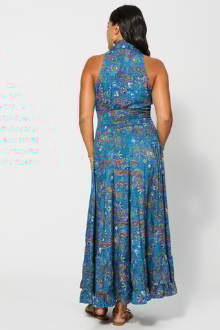 Robe longue - Turquoise