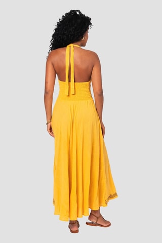 Robe longue - Jaune