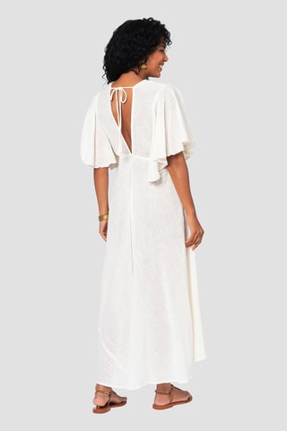 Robe longue - Blanc