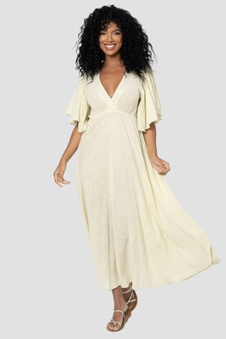 Robe longue - Ecru