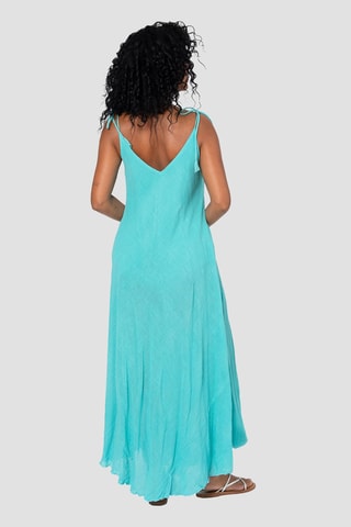 Robe longue - Turquoise