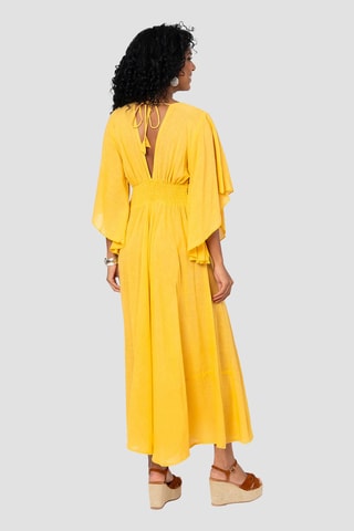 Robe longue - Jaune