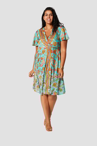 Robe - 
Turquoise