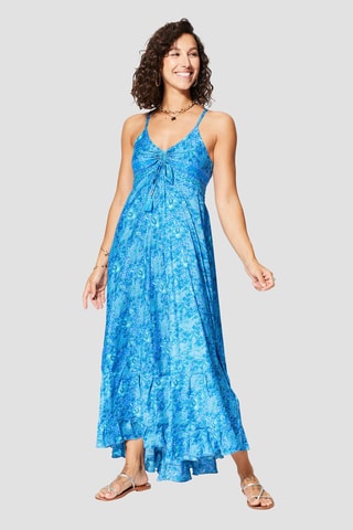 Robe - Bleu et turquoise