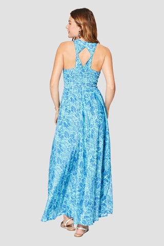 Robe - Bleu et turquoise