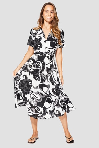 Robe longue - 
Blanc