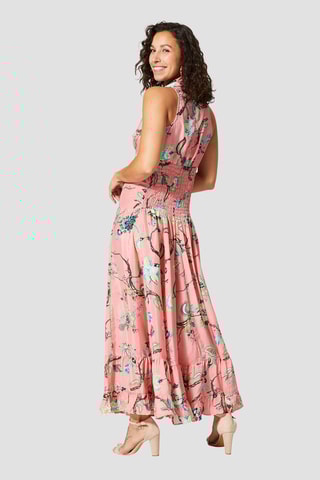 Robe longue - 
Rose