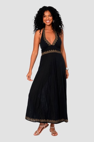 Robe longue - Noir