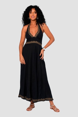 Robe longue - Noir