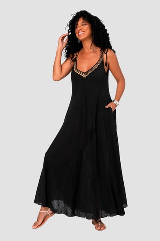 Robe longue - Noir