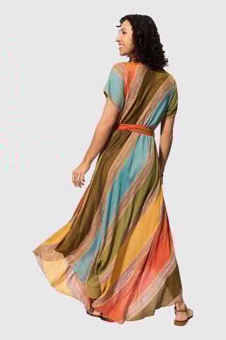 Robe longue - Vert
