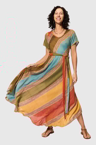 Robe longue - Vert