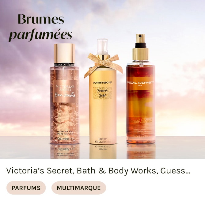 BRUMES PARFUMEES à bas prix sur BEAUTÉ PRIVÉE