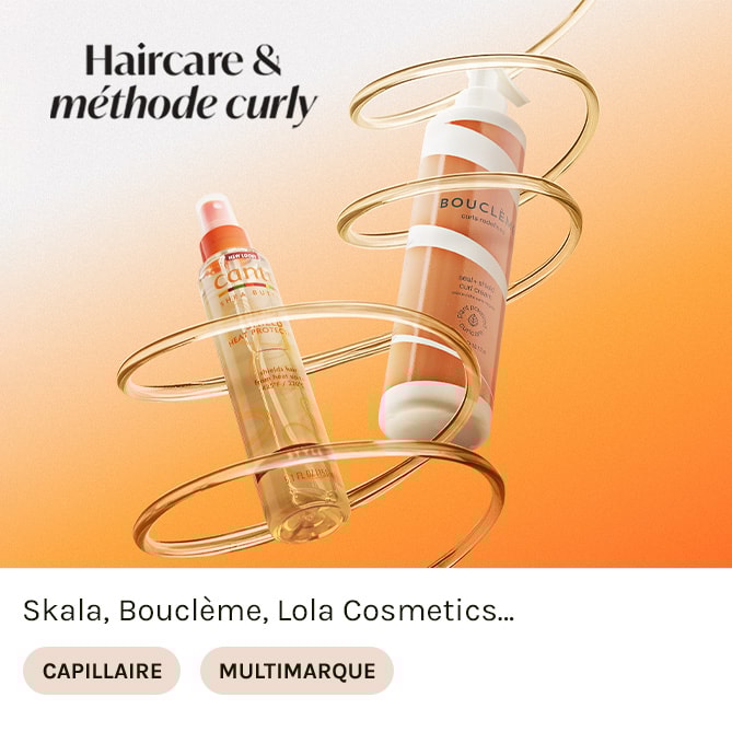 HAIRCARE & METHODE CURLY en promo chez BEAUTÉ PRIVÉE