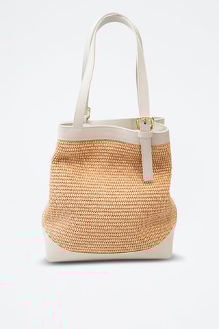 Sac à main en cuir - Beige
