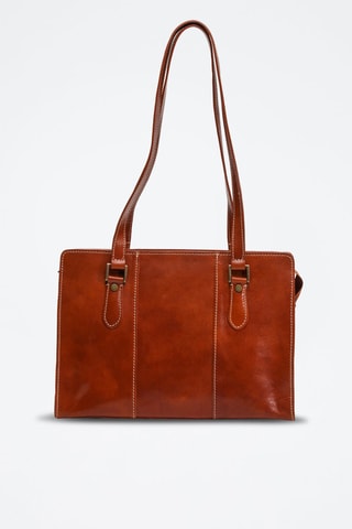 Sac à main en cuir Fiona - Camel