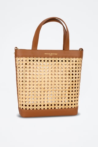 Sac à main Eos - Beige et camel