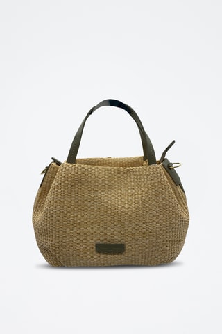 Sac à main en cuir Tahiti  - Vert