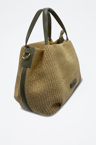 Sac à main en cuir Tahiti  - Vert