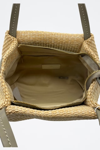 Sac à main en cuir Tahiti  - Vert