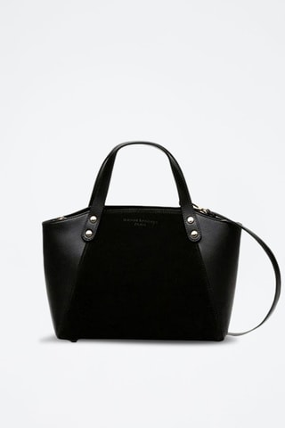 Sac à main en cuir Parl - Noir