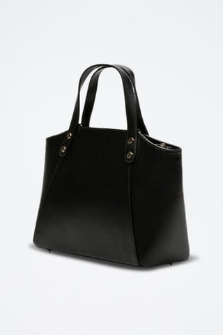 Sac à main en cuir Parl - Noir