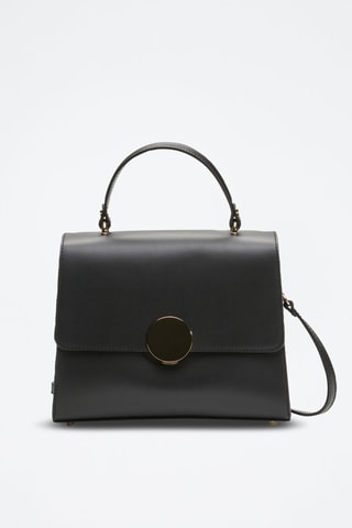 Sac à main en cuir Clau - Noir