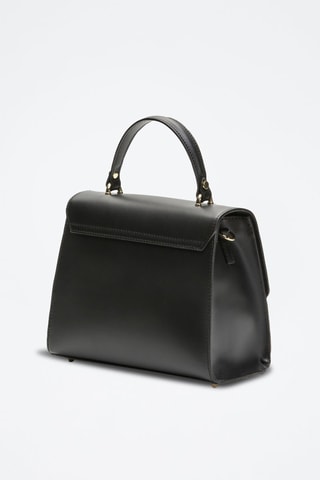 Sac à main en cuir Clau - Noir