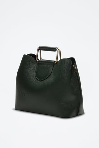 Sac à main en cuir Dalia - Vert