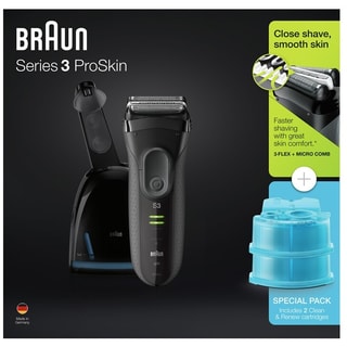 Rasoir électrique avec station Clean&Charge - Series 3 - Waterproof - Homme