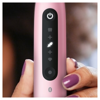 Brosse à dent électrique connectée Bluetooth - iO 5N Bad Elect - Rose