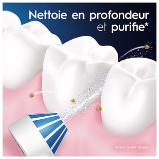 Coffret Oxyjet & brosse a dents électrique - IO6 Series - Blanc 