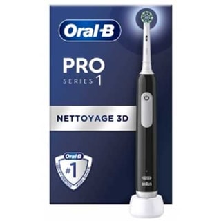 Brosse à dent électrique Pro 1 - Cross Action - Noir