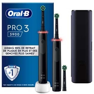 Brosse à dent électrique - Pro 3900 - Noir