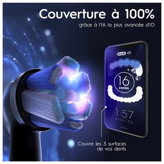 Brosse à dents électrique Bluetooth - iO10 - Blanc