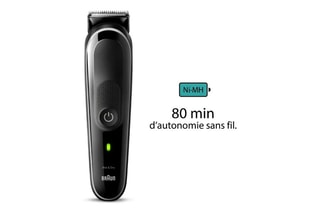 Tondeuse à barbe et cheveux 8-en-1