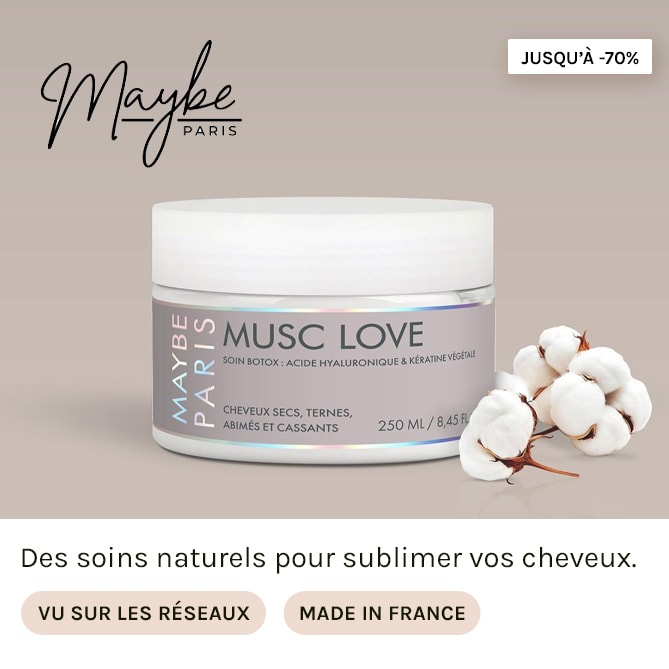 MAYBE PARIS pas cher sur BEAUTÉ PRIVÉE